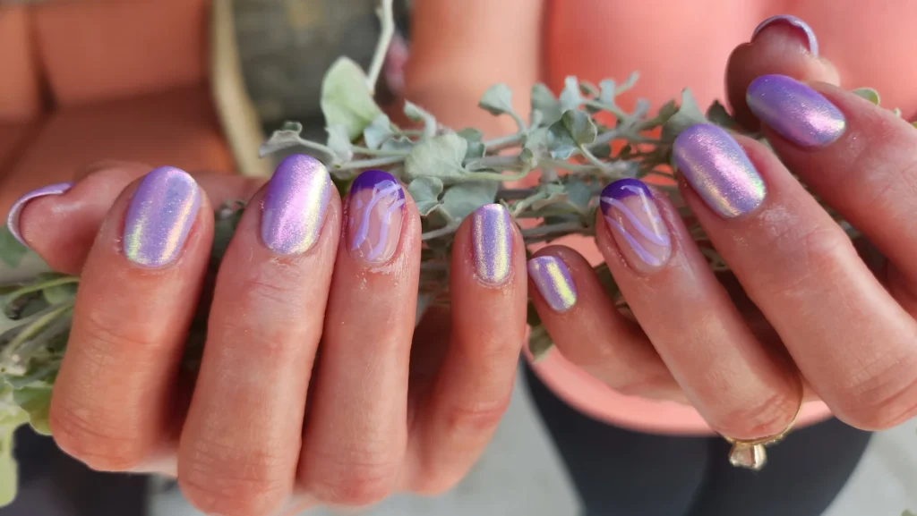 manicured nails