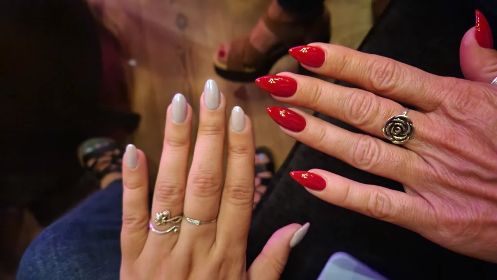 manicured nails